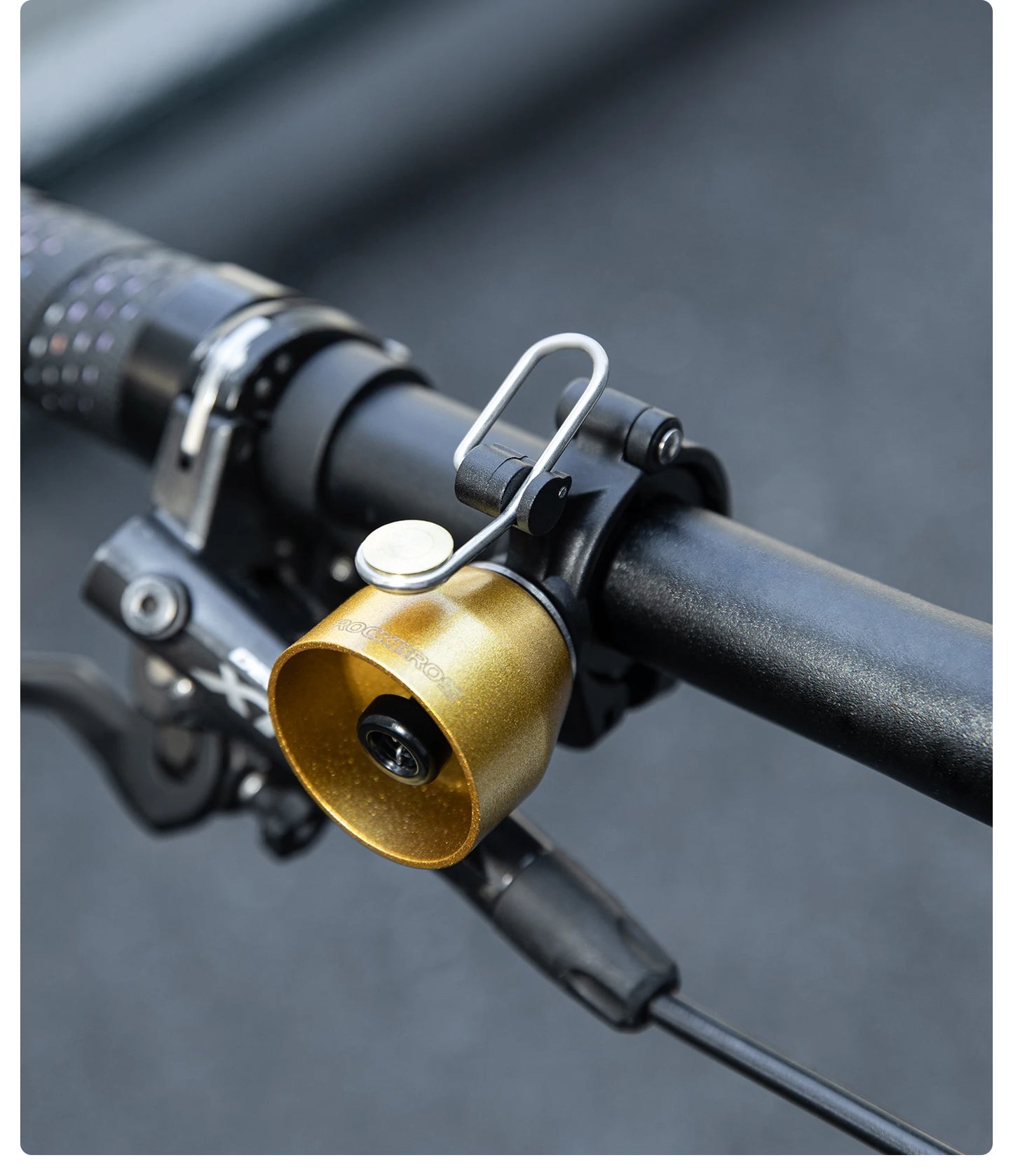 RockBros Campanello Per Bicicletta Compatto In Rame Impermeabile Avvertimento Sonoro Mini Campanello Per Clacson