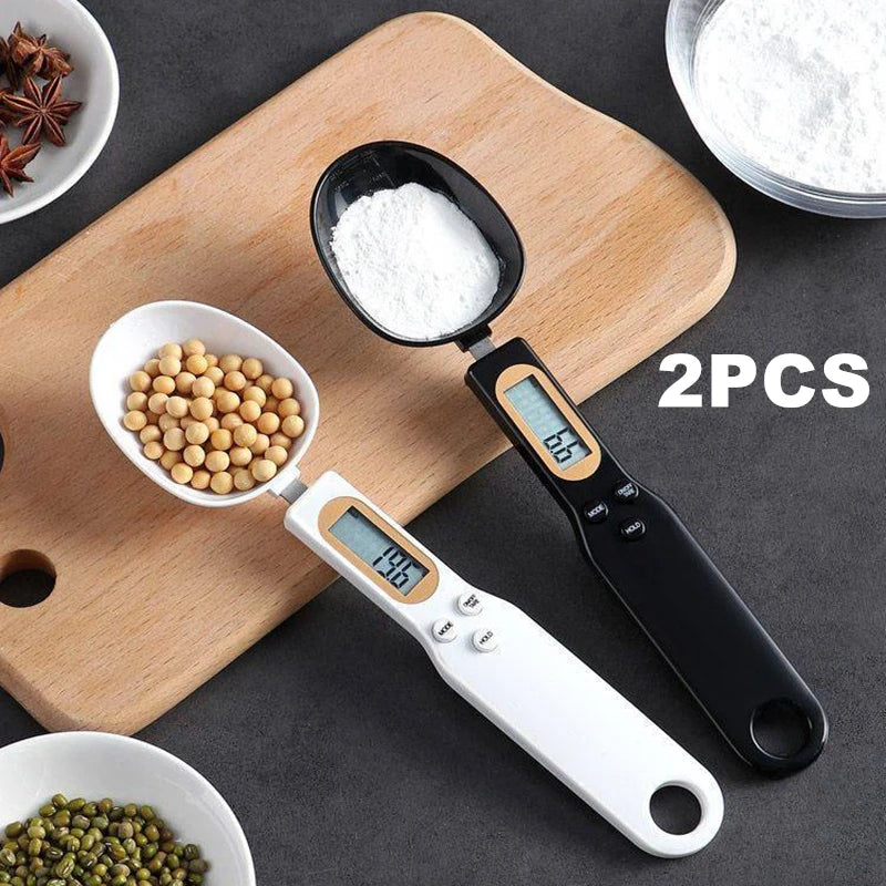 Mini Cucchiaio Bilancia Da Cucina Digitale Con Display LCD Per Alimenti Da 0,1 A 500g Misurazione Del Peso