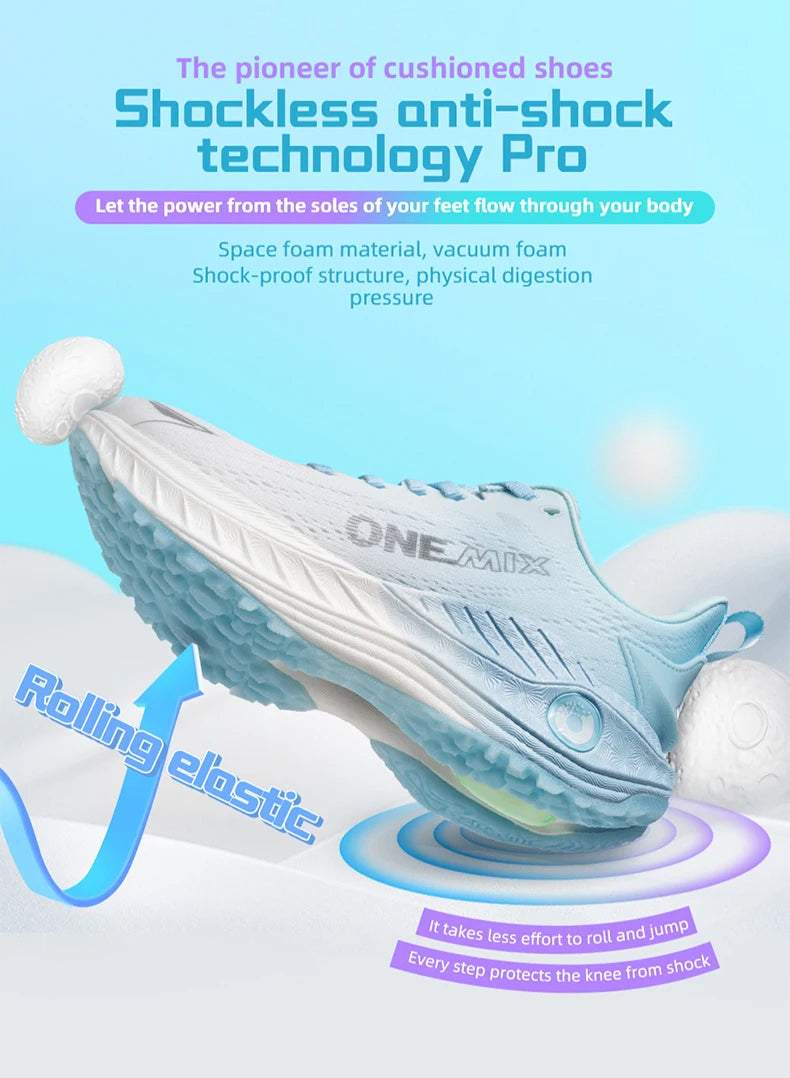 Onemix Moda 2025 Scarpe Da Corsa Uomo E Donna Cuscino Aria Scarpe Da Ginnastica Per Attività All Aperto Sportive
