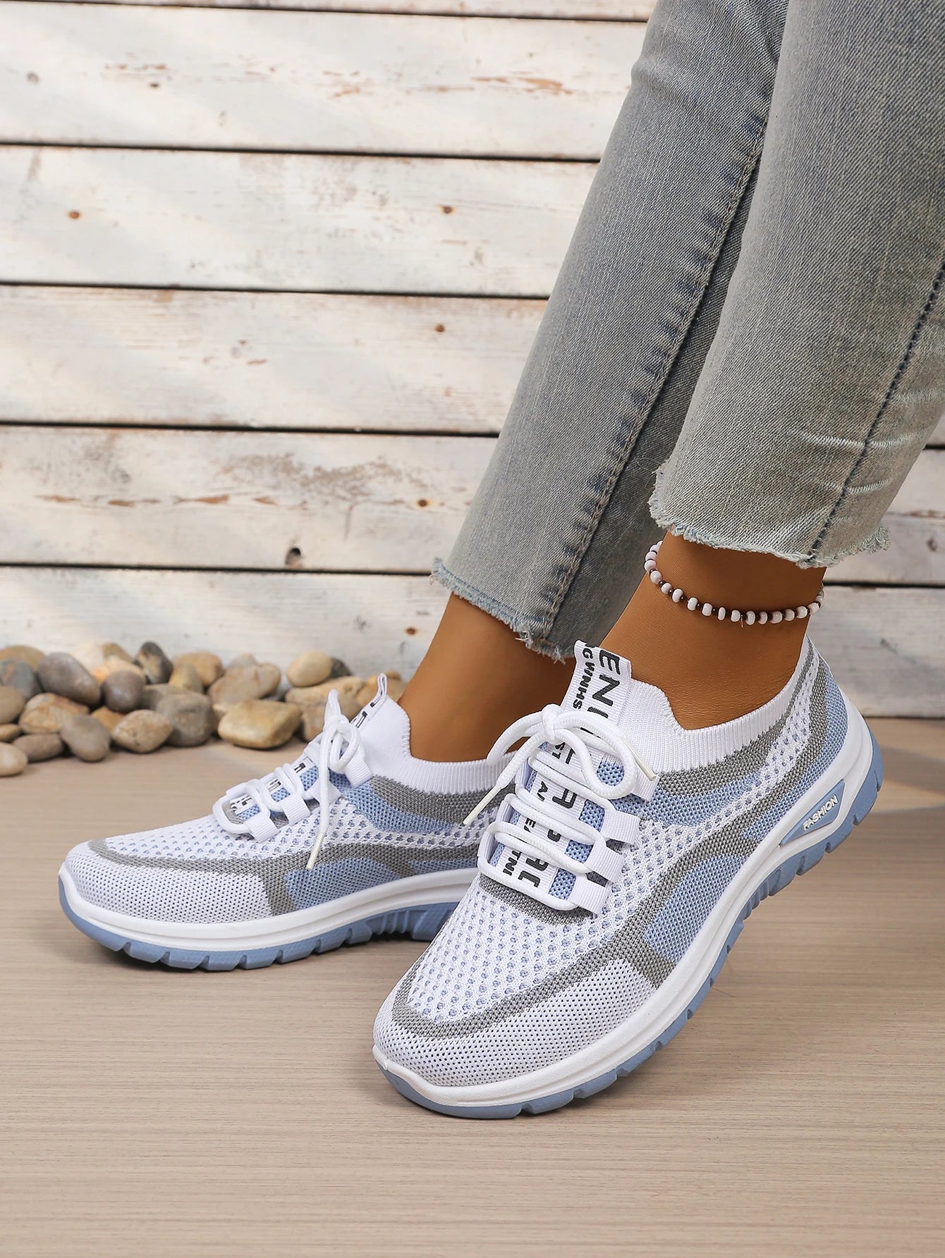 Scarpe Da Donna Estate 2026 Sneaker Casual Nuovo Stile Bicolore Scarpe Da Lavoro Versatili E Alla Moda