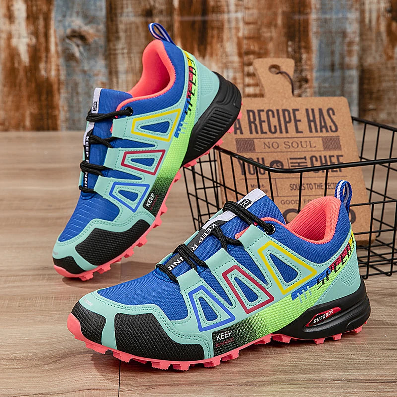 Scarpe Da Trekking All'aperto Unisex Antiscivolo Con Lacci Leggere Per Allenamento Tattiche Da Uomo Ciclismo Casual