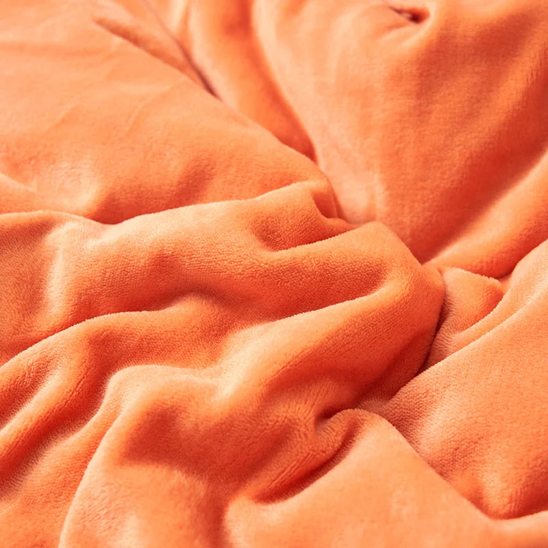 Coperta Super Morbida In Lana Di Agnello Imitazione Pile Autunno Inverno Doppia Regina Per Divano Latte Alta Qualità