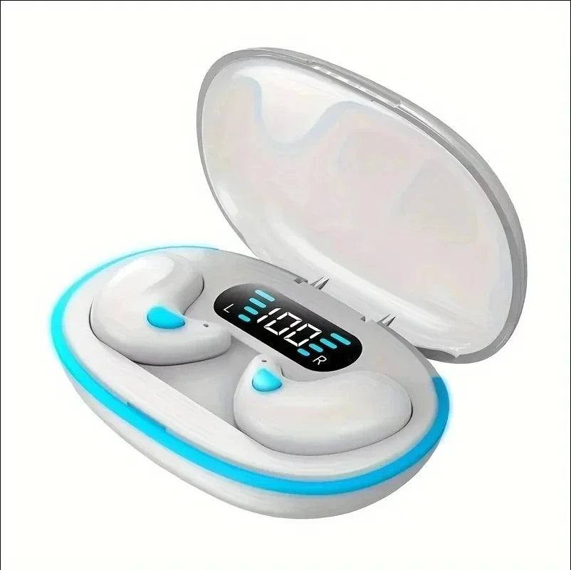 X55 Auricolari Per Dormire Mini Cuffie Wireless TWS Bluetooth Cuffie Stereo Con Microfono Chiamata HD Sport