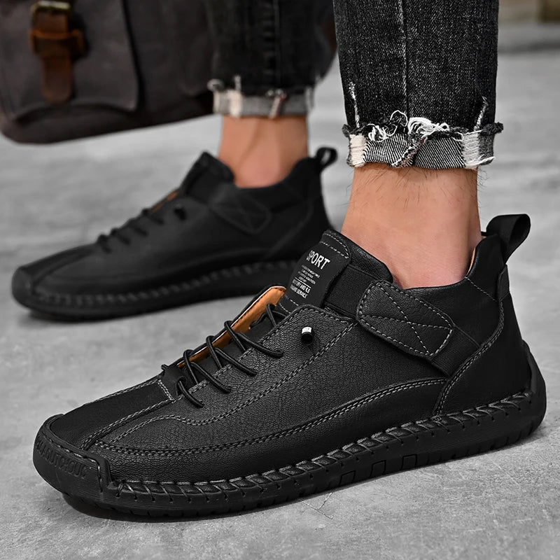 Scarpe Casual Da Uomo Fatte A Mano Basse Alla Moda Comode Per Tutte Le Stagioni Taglie Grandi Calzature Maschili