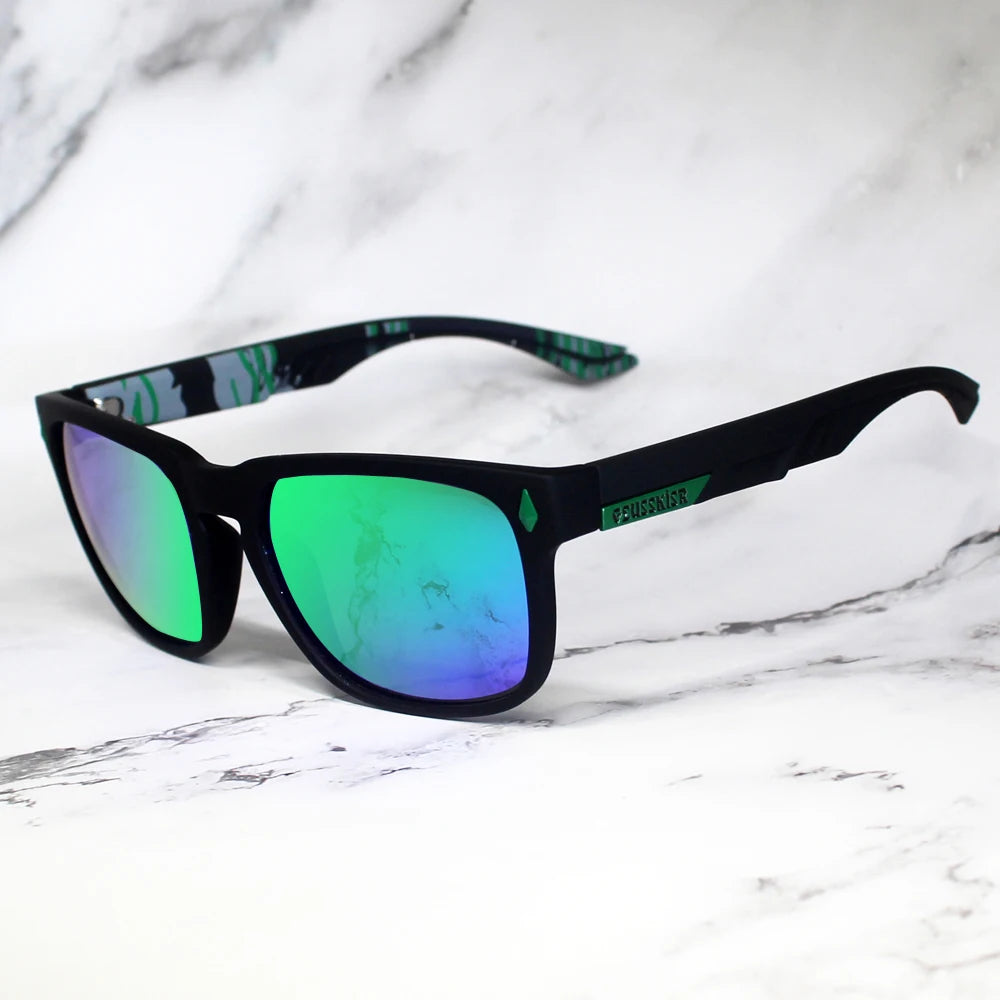 GEUSSKISR Occhiali Da Sole UV400 Unisex Uomo Donna Per Pesca Ciclismo Baseball Softball Outdoor