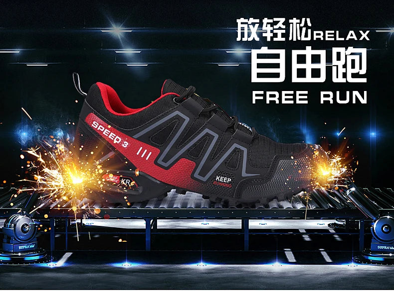 Scarponi Trekking Da Uomo Traspiranti Confortevoli Scarpe Passeggio Sneaker Sicurezza Lavoro All Aperto