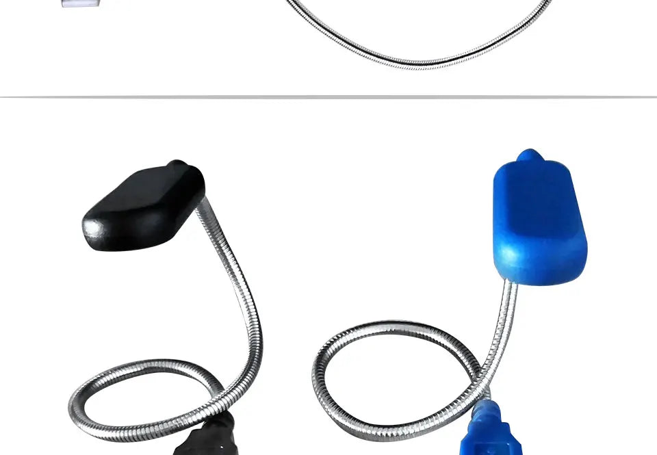 Homefish Lampada LED USB Mini Flessibile Lettura Notturna Portatile per Power Bank Laptop Notebook PC