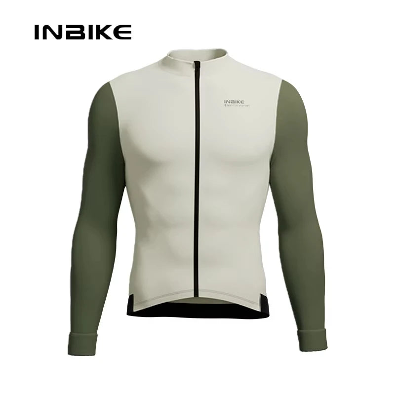 Maglia Da Ciclismo Uomo Slim Fit Invernale Manica Lunga Termica In Pile Con Zip Integrale Per Bici Abbigliamento Freddo