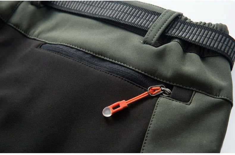 Pantaloni In Pile Invernali Da Donna Per Trekking Impermeabili Caldi Softshell All Aperto Antipioggia Antivento