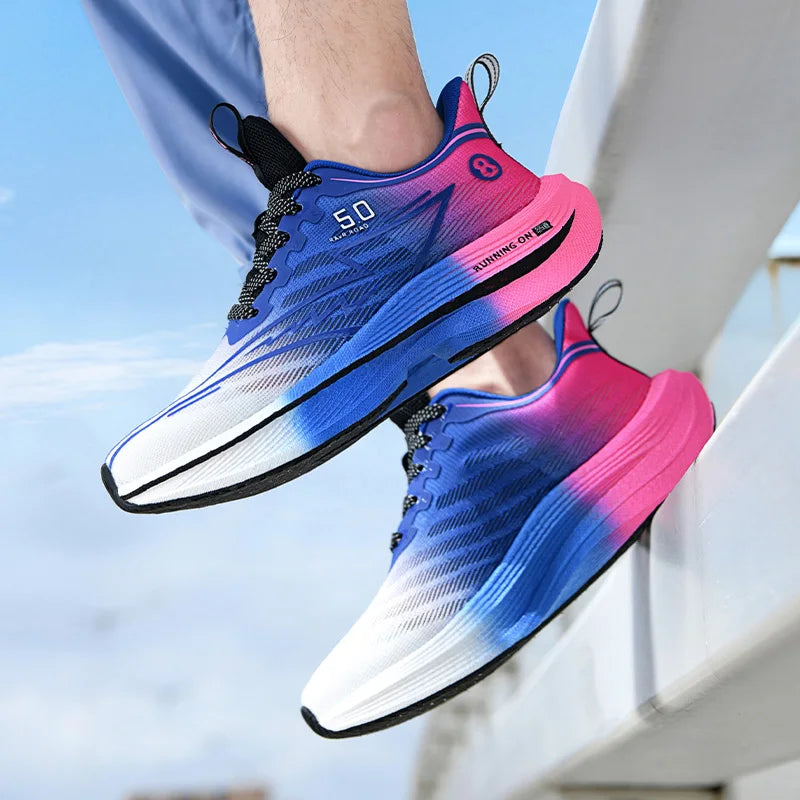 Sneakers Casual Di Lusso Da Uomo Traspiranti Scarpe Da Corsa Mocassini Alla Moda Comode Per Gara Con Aumento Di Altezza