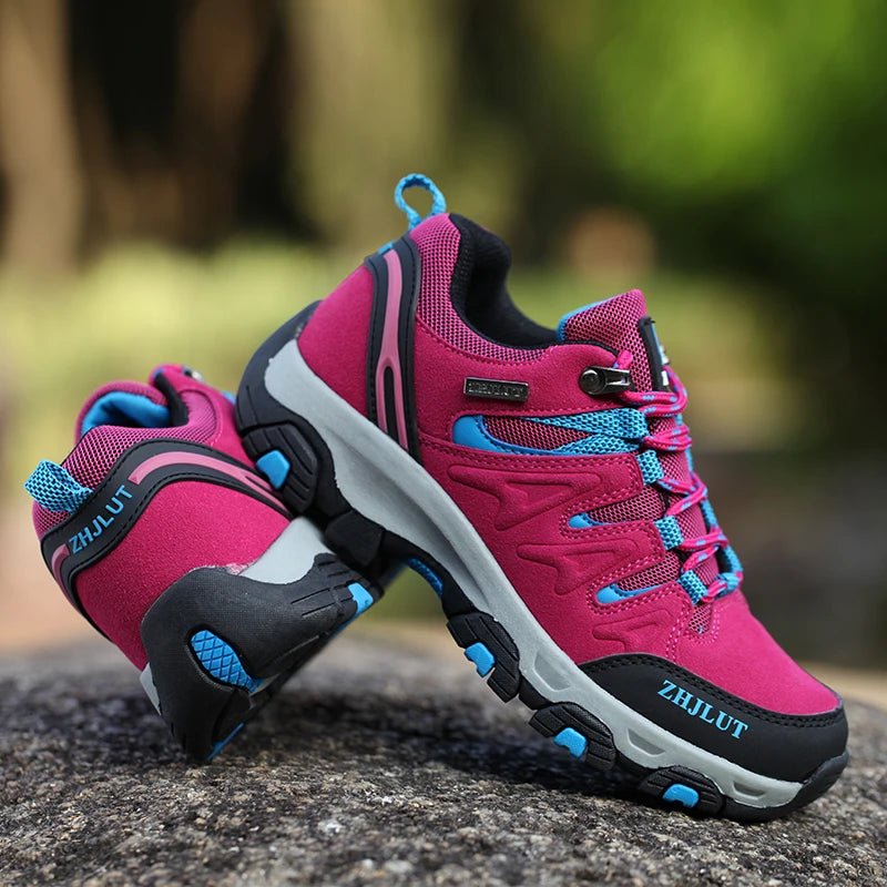 Stivali Da Trekking Da Montagna Per Uomo E Donna Scarpe Passeggio Resistenti All Usura Scarpe Da Arrampicata Estiva