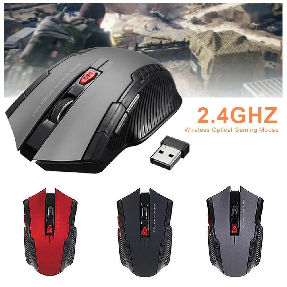 113 Mouse wireless Mouse ottico wireless da 2,4 GHz con ricevitore USB Mouse wireless portatile a 6 pulsanti per laptop