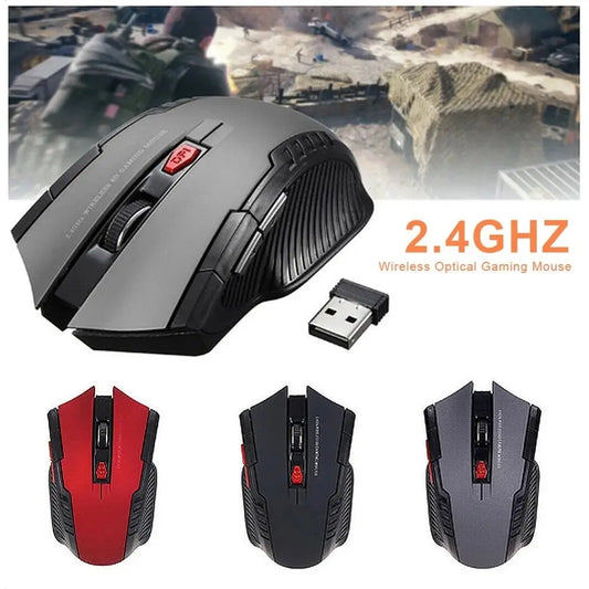 113 Mouse wireless Mouse ottico wireless da 2,4 GHz con ricevitore USB Mouse wireless portatile a 6 pulsanti per laptop