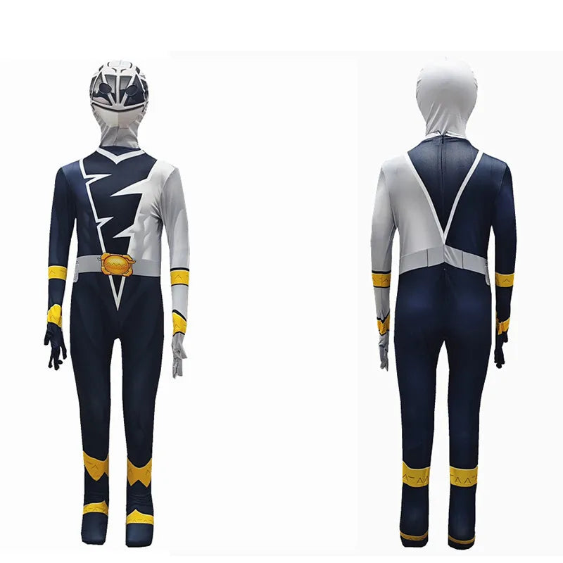 Anime Cosplay Ranger Knight Dragon Team Costume Cosplay Tuta Festa di Halloween Cosplay Vestito di Carnevale di Halloween Regali di Natale