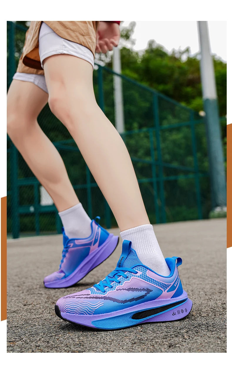 Scarpe Da Corsa Con Piastra In Carbonio Per Maratona Traspiranti Leggere Per Uomo E Donna Comode E Antiscivolo
