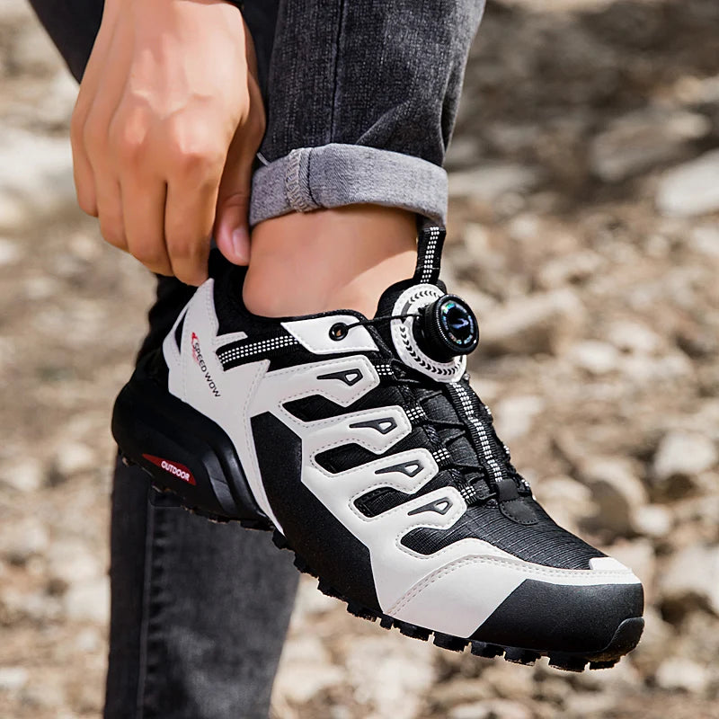 Scarpe Da Trekking Da Uomo In Pelle Scamosciata Esterno Scarpe Da Ginnastica Tattiche Da Caccia Resistente All Usura