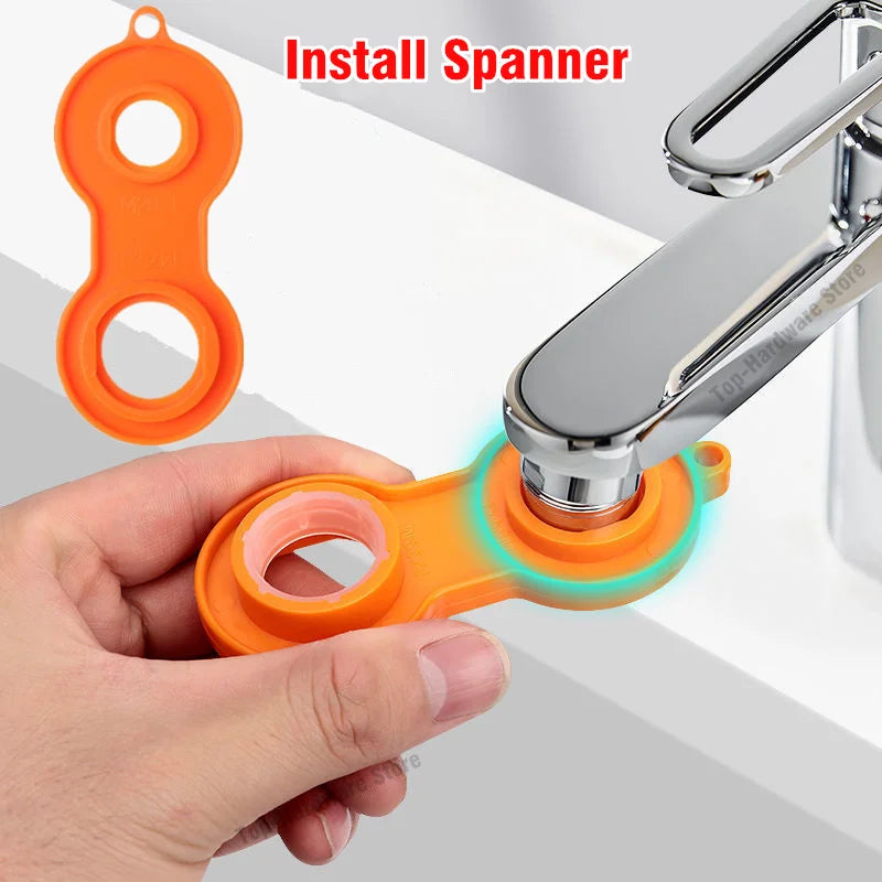 Estensore Aeratore Per Rubinetto Rotante Universale 1080 Gradi Testa Spruzzatrice 22 24mm Adattatore Lavabo Cucina