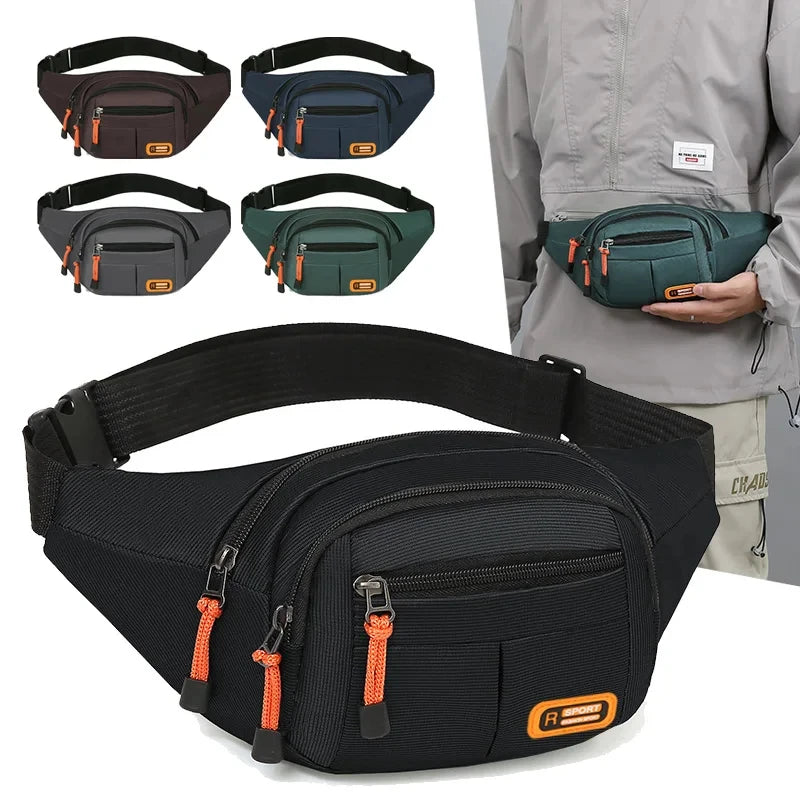 Marsupio Portatile Per Uomini e Donne Multifunzionale Di Grande Capacità Antispruzzo Resistente all Usura Da Cantiere