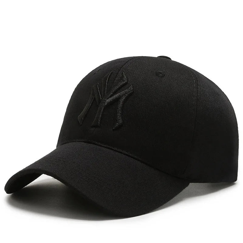 Berretto Da Baseball Unisex Ricamo Lettera Cappello Hip Hop Regolabile Esterno Protezione Solare Primavera Autunno