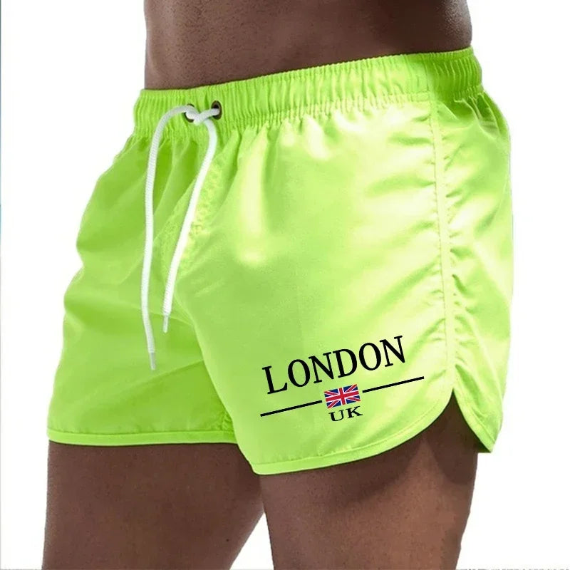 Pantaloncini Da Nuoto Uomo Ad Asciugatura Rapida Costume Da Bagno Estivo Traspiranti Con Coulisse Per Surf E Palestra