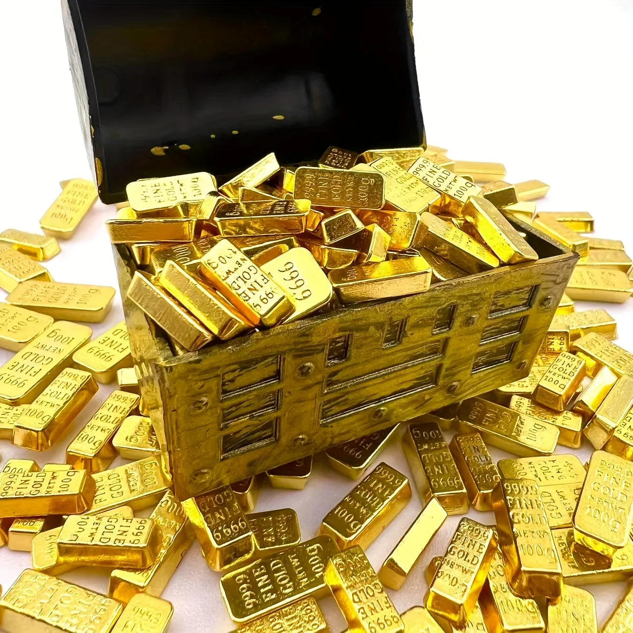 Mini Barra D'Oro Simulata In Lega Di Zinco Decorazione Per La Casa E Il Desktop Regalo Inaugurazione Della Casa