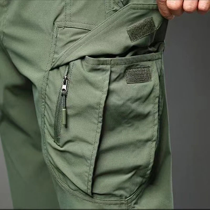 Pantaloni Tattici da Uomo Mazerout per Campeggio Escursionismo Trekking Arrampicata Tessuto con Asciugatura Rapida