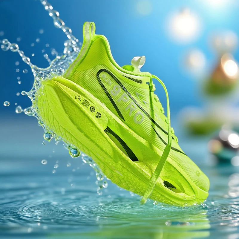 Scarpe Da Corsa Con Piastra In Carbonio Per Maratona Antiscivolo Ammortizzanti Uomo E Donna
