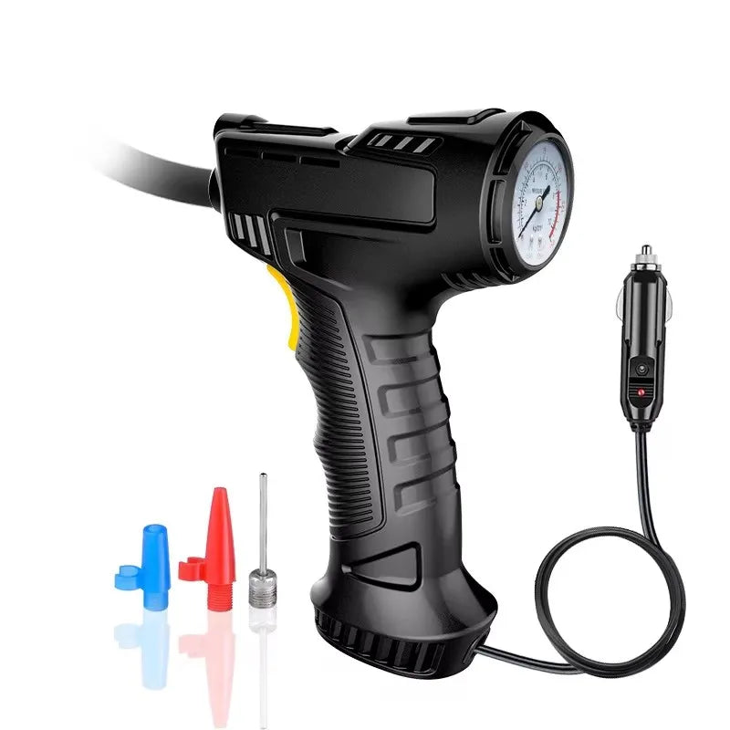 Gonfiatore Per Pneumatici Wireless Digitale 120W Compressore Aria Portatile 12V Ricaricabile Per Moto Auto