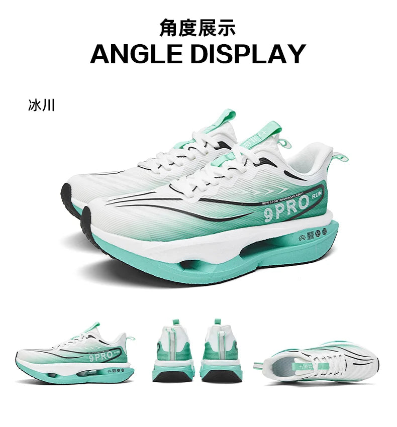 Scarpe Da Corsa Sportive Con Piastra In Carbonio Traspiranti Leggere Comfort Per Jogging Uomo Donna