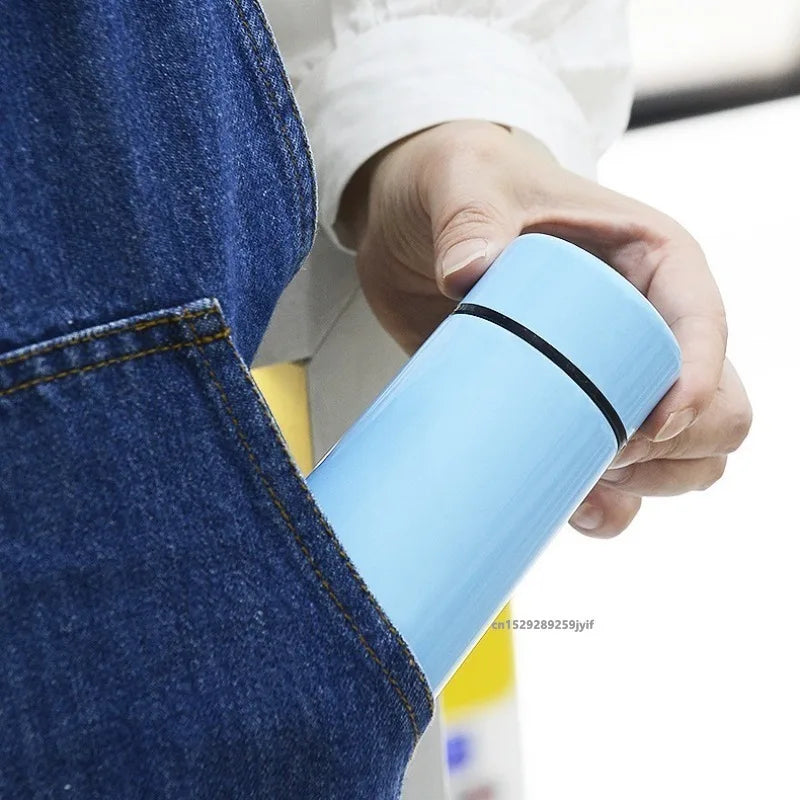 Tazza Termica Tascabile In Acciaio Inox Con Rivestimento Termico Sottovuoto E Prova Di Perdite Per Scuola All Aperto
