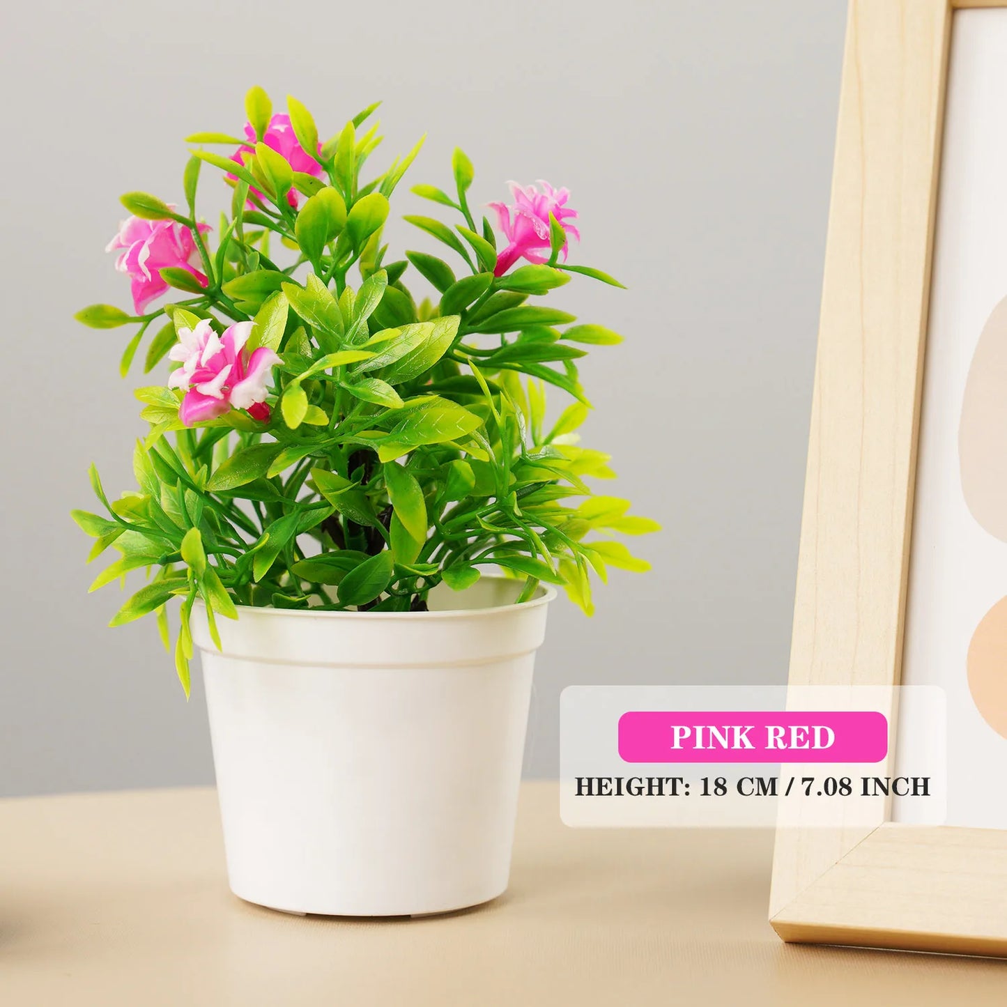 Piante Artificiali Bonsai Finti In Vaso Per Tavolo Ufficio Decorazione Scrivania Giardino Elegante