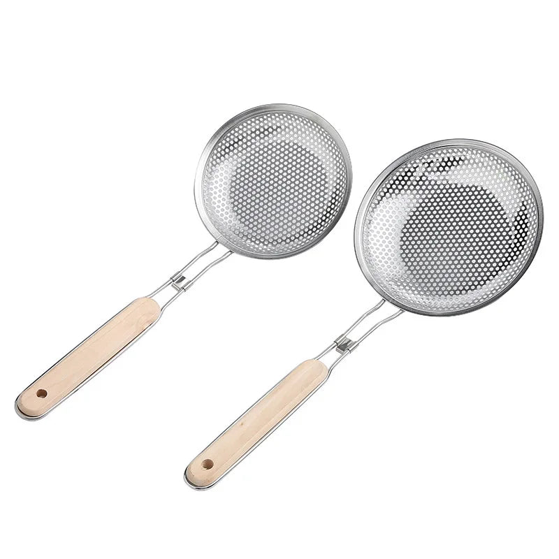 Cucchiaio Per Schiumarola A Maglia Fine In Acciaio Inox Per Colino Spaghetti E Tagliatelle