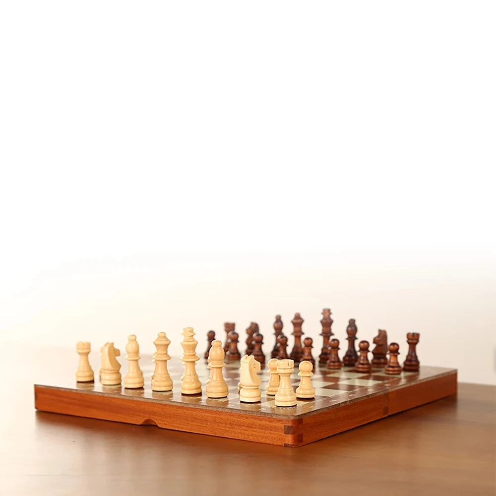 Set Scacchi Lusso In Palissandro Con 2 Regine Extra E Scatola Di Immagazzinaggio Scacchiera Da Torneo Professionale