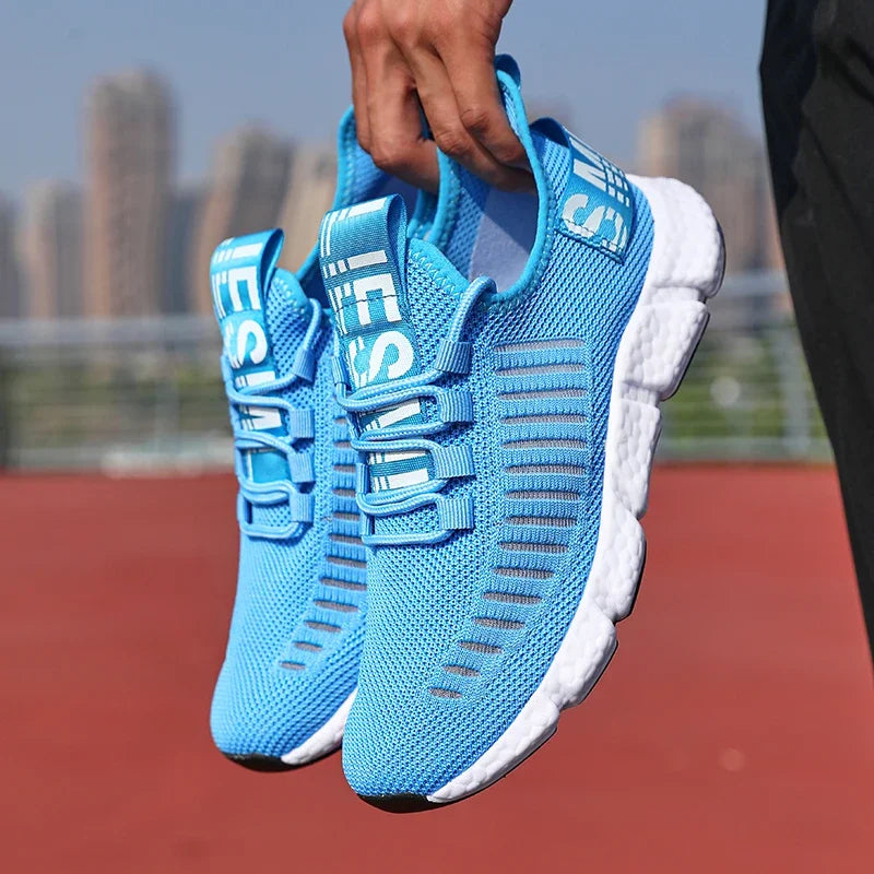Scarpe Da Ginnastica Estive Da Uomo Traspiranti In Mesh Leggero Per Allenamento E Tennis Eleganti Spedizione Gratuita