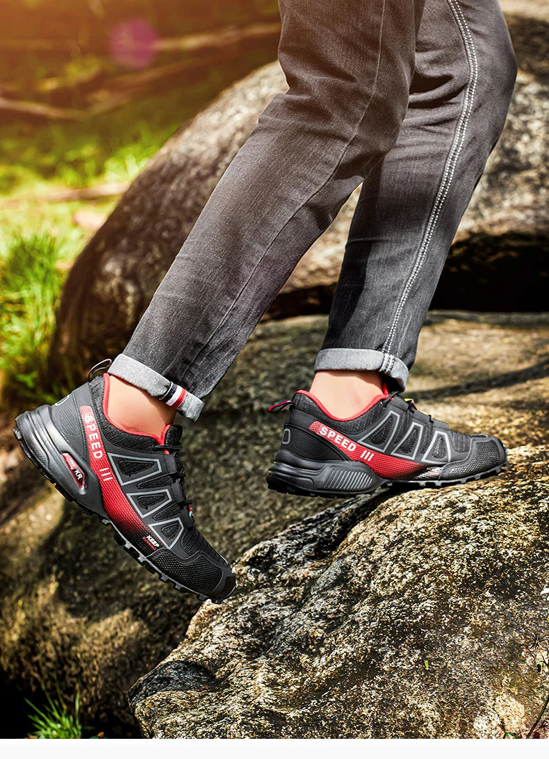 Scarpe Da Trekking Antiscivolo Con Suola In Gomma Da Esterno Per Uomo Scarpe Sportive Da Viaggio Comode Leggere