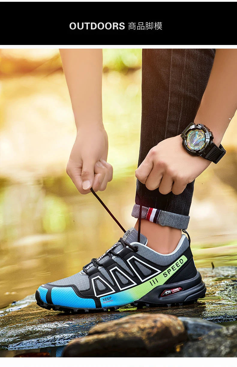Scarpe Da Trekking Antiscivolo Con Suola In Gomma Da Esterno Per Uomo Scarpe Sportive Da Viaggio Comode Leggere