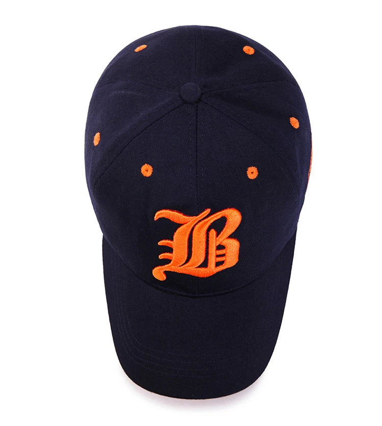 Berretto Baseball Unisex Cotone Estivo con Ricamo Snapback Protezione Solare Adulti