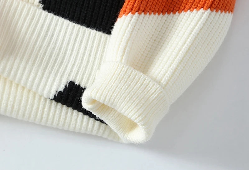 Maglione Uomo Invernale Di Alta Qualita Lusso Caldo E Spesso Collo A O Harajuku Stile Natale