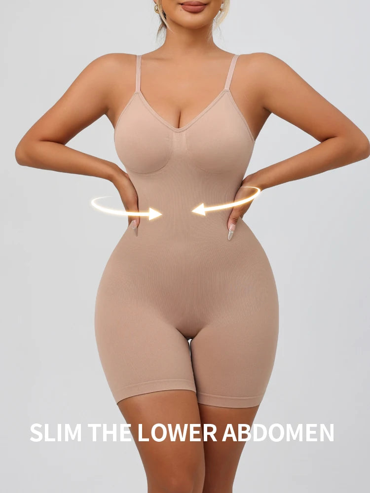 Fajas Colombianas da donna Shapewear Body senza cuciture Sexy controllo della pancia Butt Lifter Coscia più sottile Curve migliorate