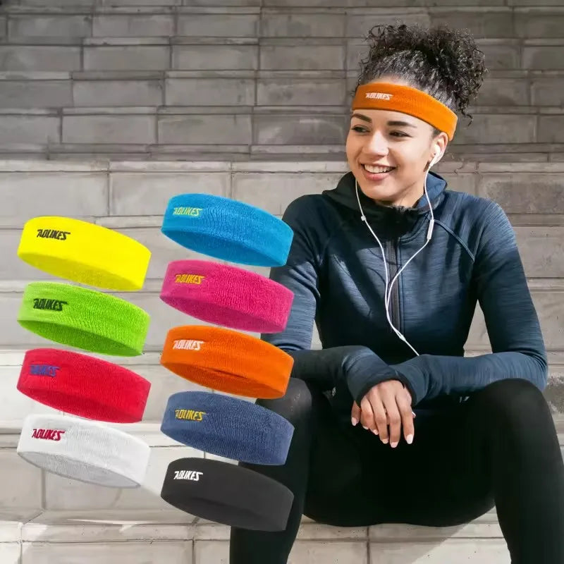 Fascia Sudore In Cotone Alta Qualità Unisex Per Yoga Tennis Pallavolo Fronte Asciutta Comfort Duraturo