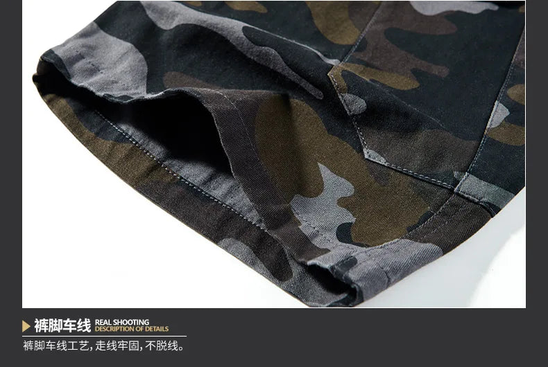 Pantaloncini Cargo Mimetici Da Uomo Con Tasche Estivi 2025 Pantaloni Corti Da Uomo Abbigliamento Maschile