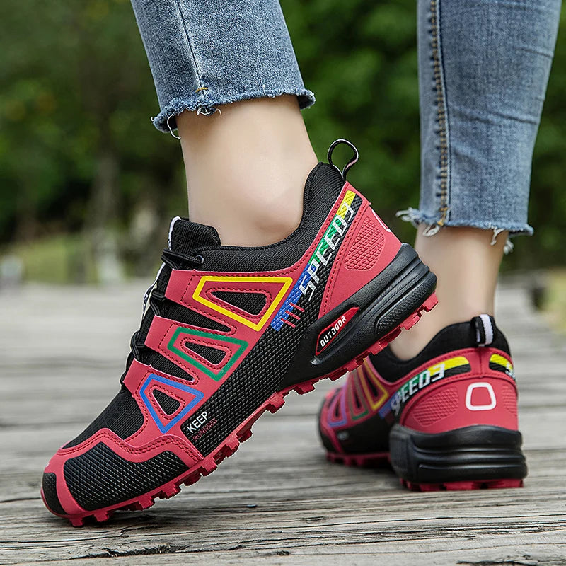 Scarpe Da Trekking Impermeabili Da Donna Traspiranti Scarpe Sportive Da Esterno Per Viaggio Passeggiata Ciclismo Corsa