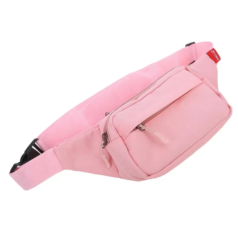 Marsupio Sportivo Unisex Da Uomo E Donna Borsa A Tracolla In Tela Oxford Porta Telefono Petto Casual