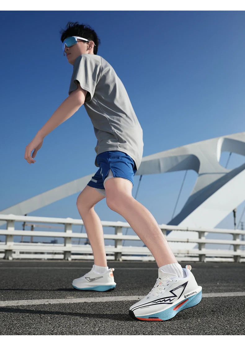 Scarpe Da Corsa 2026 Con Piastra In Carbonio Completa Per Maratona Unisex Leggere Ammortizzate Traspiranti Professionali