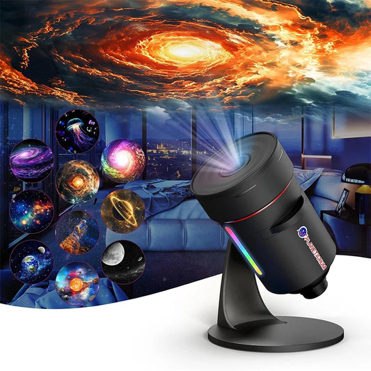 Luce Di Proiezione Planetaria Ultra HD 10 In 1 Con Timer Da Mezzo Ora E Controllo A 6 Tasti
