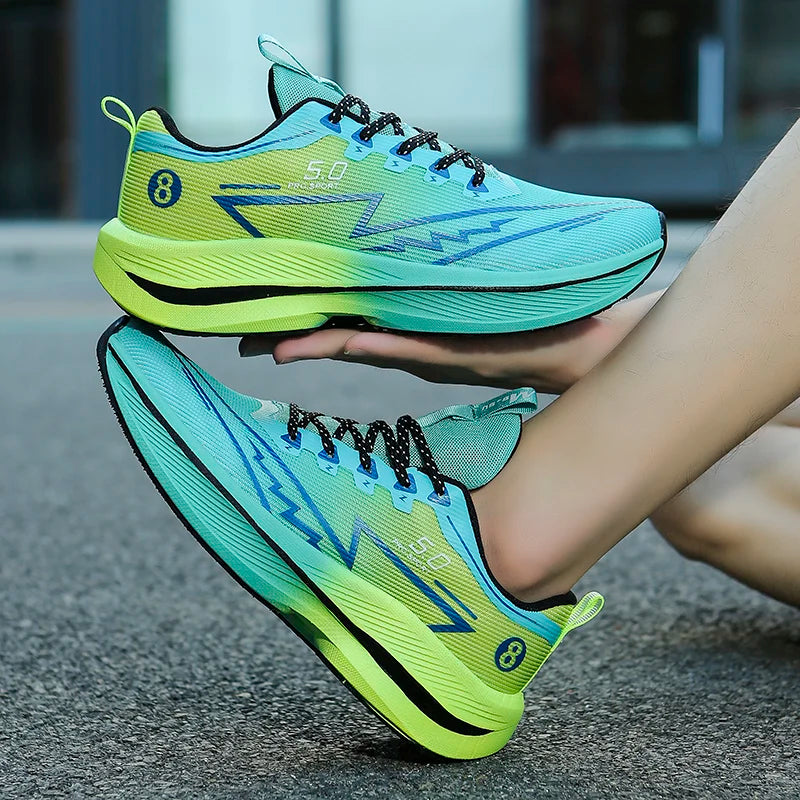 Scarpe Da Corsa Sportive Da Uomo Maratona Casual Leggere Scarpe Da Ginnastica Da Passeggio Antiscivolo Per Esterno