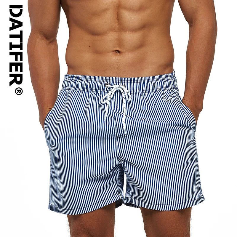 Datifer Pantaloncini Estivi Da Uomo Con Stampa Da Spiaggia Per Surf E Allenamento Fitness Con Tasche