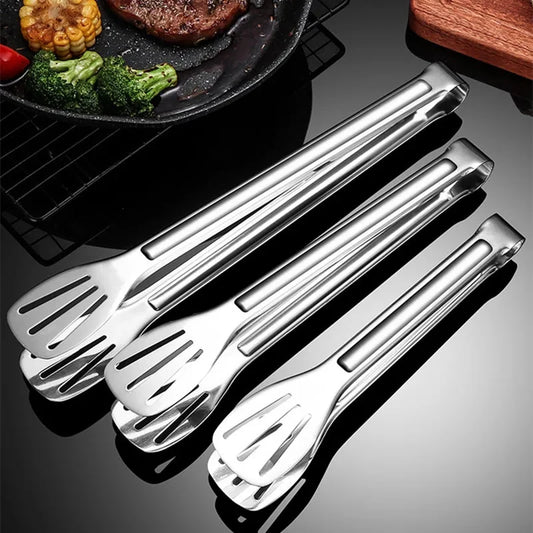 Pinze Per Alimenti In Acciaio Inossidabile Clip Pane Insalata Carne Griglia Barbecue Morsetto Per Buffet Accessori