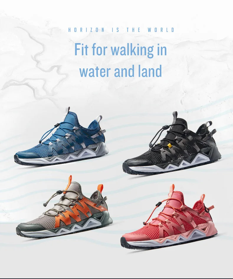 Scarpe Da Trekking Estive Traspiranti Per Uomo E Donna All Aperto Campeggio Pesca Aqua RAX