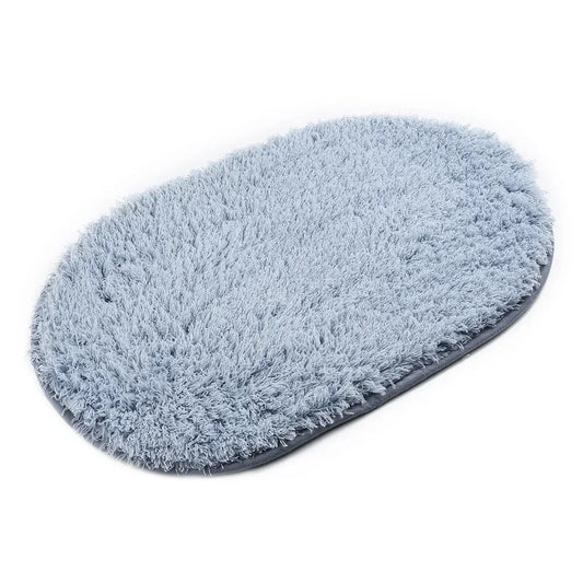 Tappetini da bagno antiscivolo Tappeto da bagno in memory foam Tappetini ellittici Tappetini da bagno morbidi con assorbimento d'acqua Tappeto per porta del pavimento del WC Tappeti spessi